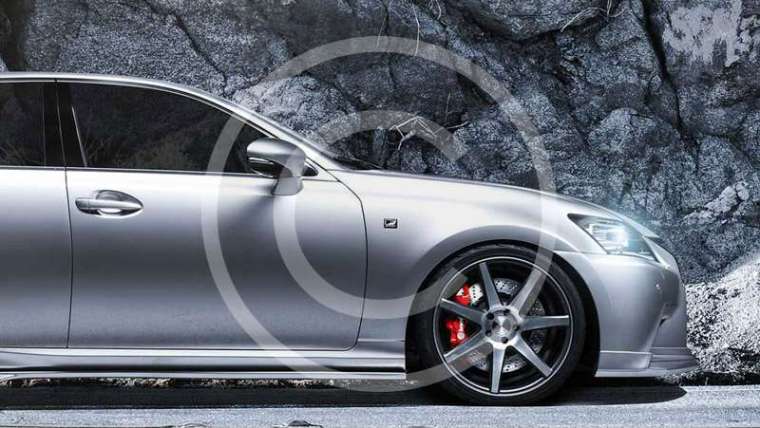 Lexus GS Luxury Tuning with Vossen and Spec-D