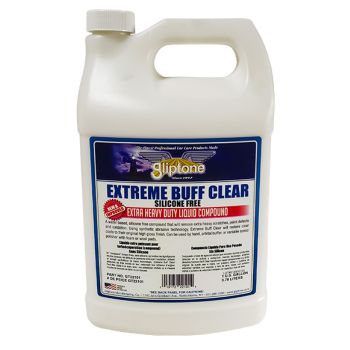 Extreme Buff Clear - Water Based, Silicone Free Heavy, Duty Liquid Compound 1 gallon