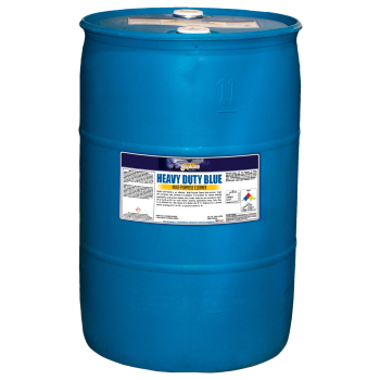 Heavy Duty Blue 55 gallon