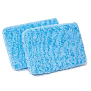 Square Light Blue Microfiber Applicator