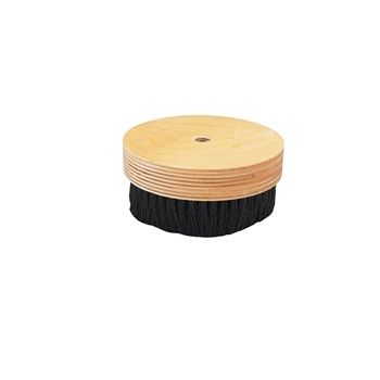 Carpet Scrub Brush - 4" Round w/ Wood Block
