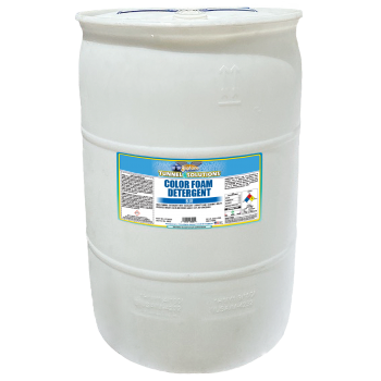 COLOR FOAM DETERGENT BLUE - 100 % BIODEGRADABLE 55 gallon
