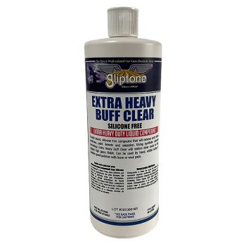 Extra Heavy Buff Clear - Water Based, Silicone Free Compound quart