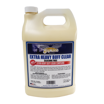 Extra Heavy Buff Clear - Water Based, Silicone Free Compound 1 gallon