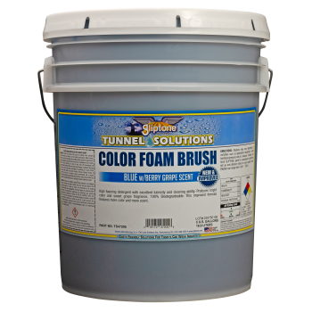 COLOR FOAM BRUSH BLUE W/ BERRY SCENT - 100 % BIODEGRADABLE 5 gallon