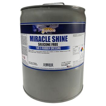 Miracle Shine - Silicone Free Tire and Rubber Dressing 5 gallon