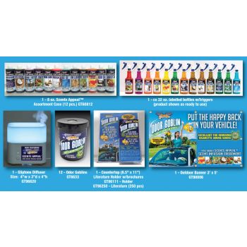 Odor Elimination Service Provider Starter Kit 46pc. (4 box kit)