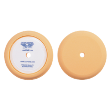 Foam Curved Edge Pads - Velcro™ Orange, Dense Euro, Compounding