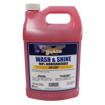 Wash & Shine - pH Neutral Car Soap 100% Biodegradable 1 gallon