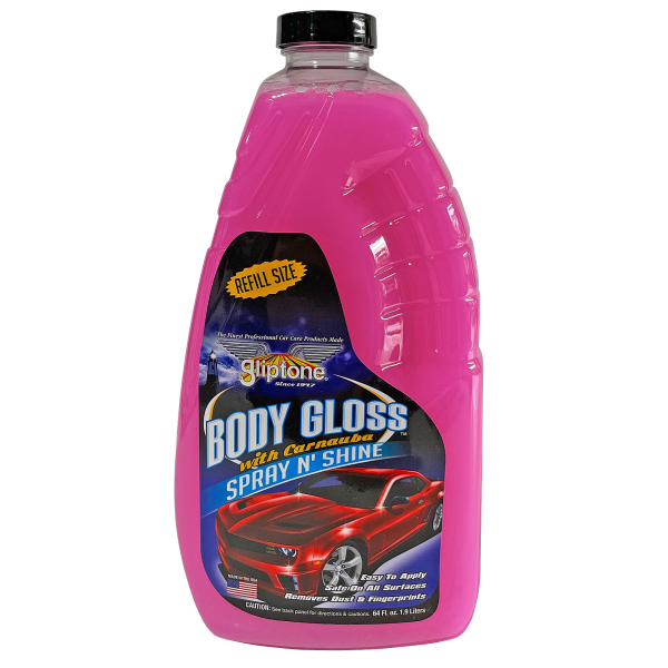 Body Gloss® w/Carnauba (spray-n-wipe) 64 oz.